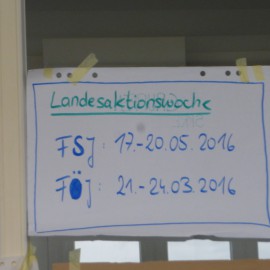 Landesaktionswoche – Save the date!